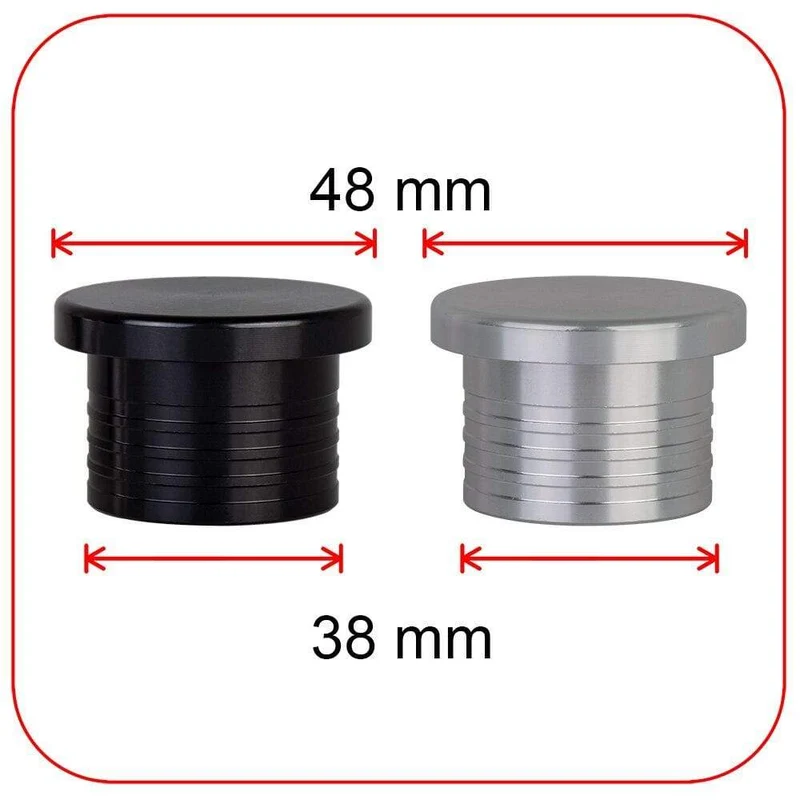 8mm-32mm Aluminiumlegierung Stopfen Abblasventil BOV Verschlussstopfen Silikonschlauch Verschlussstopfen 8 10 12 14 16 18 20 22 28 30 32 38mm