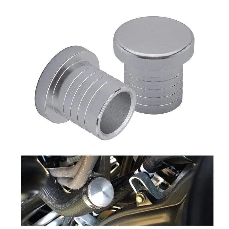 8mm-32mm Aluminiumlegierung Stopfen Abblasventil BOV Verschlussstopfen Silikonschlauch Verschlussstopfen 8 10 12 14 16 18 20 22 28 30 32 38mm