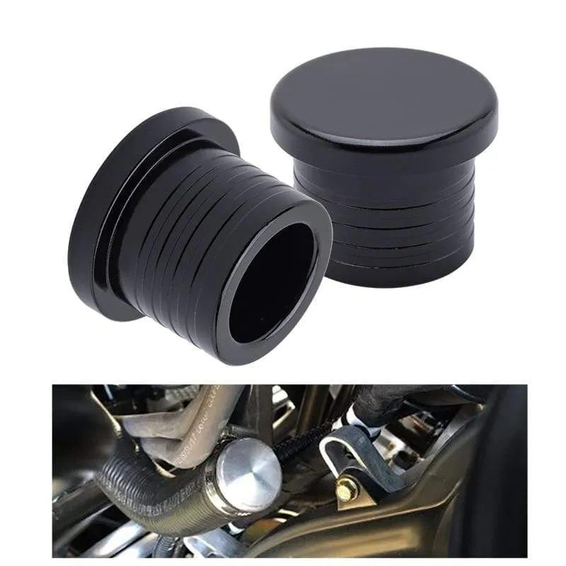 8mm-32mm Aluminiumlegierung Stopfen Abblasventil BOV Verschlussstopfen Silikonschlauch Verschlussstopfen 8 10 12 14 16 18 20 22 28 30 32 38mm
