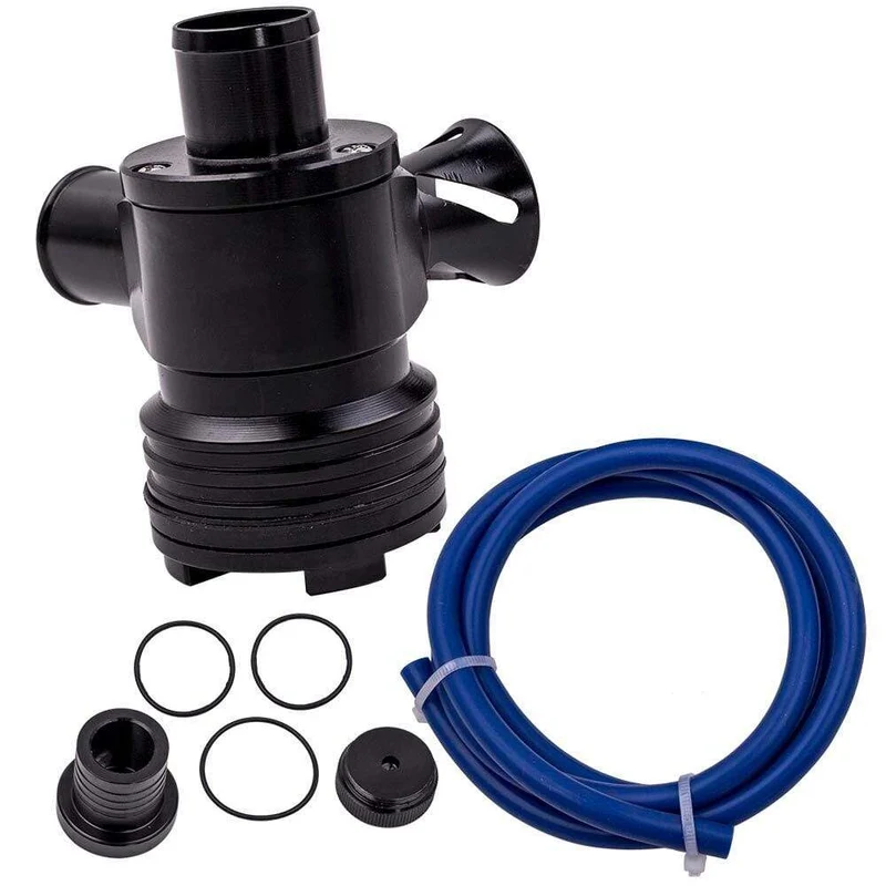 Schwarzes Blow-Off-Ventil BOV Vakuumschlauch für Porsche 911 Turbo BOV 06A145710N für VW Jetta Golf 1.8T Motoren 1998 - 2005