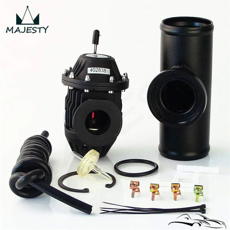 SSQV Blow Off Ventil SQV4 + 2.25" 57mm Alu Flansch Adapterrohr für H**KS BOV