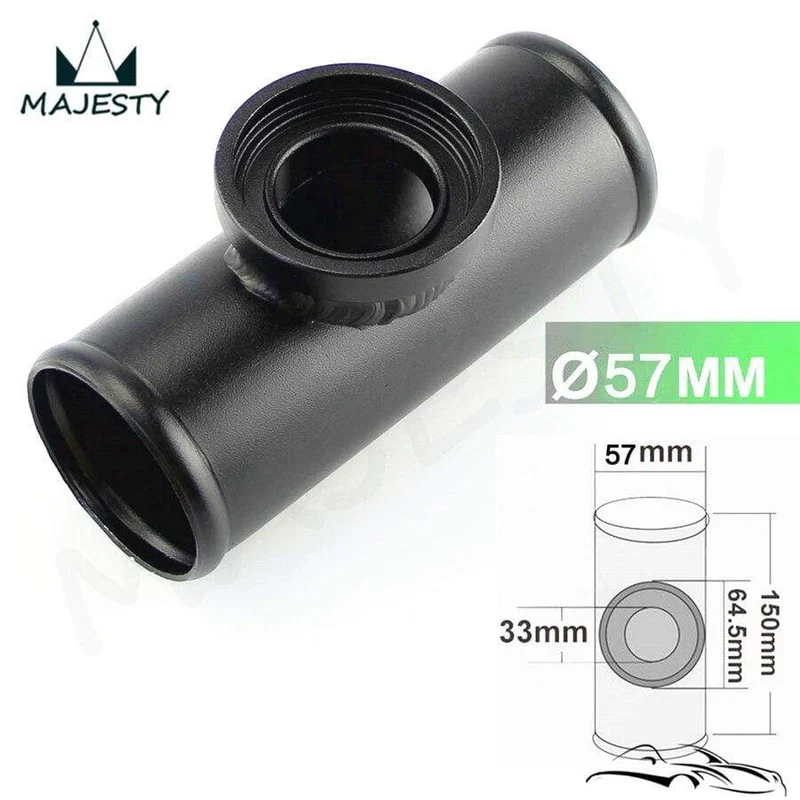 SSQV Blow Off Ventil SQV4 + 2.25" 57mm Alu Flansch Adapterrohr für H**KS BOV
