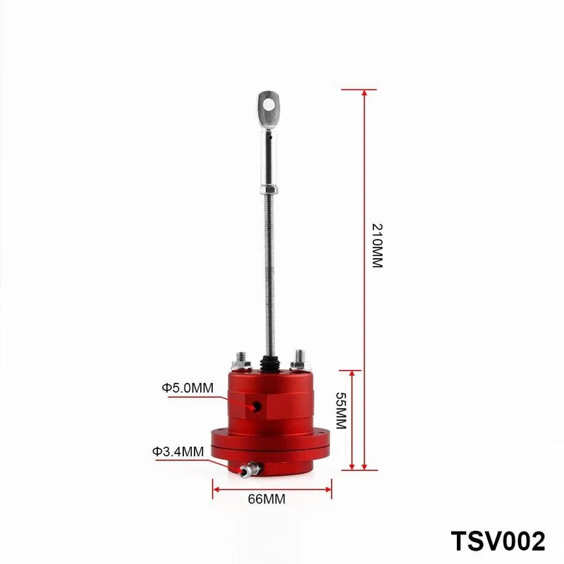 Universal Turbo Aktuator Turbine Internes Wastegate Ventil Turbolader RB20 Aluminium Legierung Einstellbare Magnetventil Zubehör
