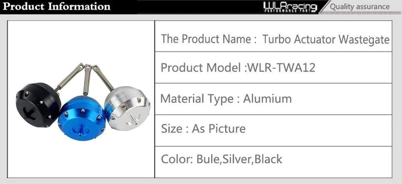 Auto 2.00" Billet Aluminium Turbo Actuator Wastegate für Ford COLLINS -31 ACTUATOR Escort Rs Cosworth Abblasventil