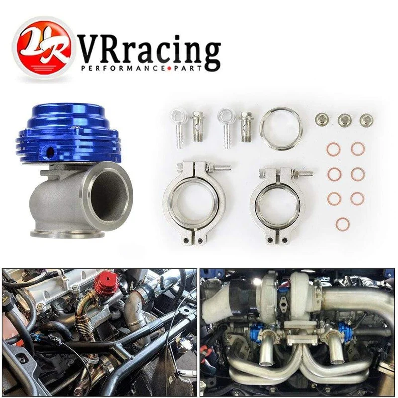 VR - 38 mm externes Wastegate mit V-Band-Flansch-Turbo-Wastegate für den Supercharge-Turbo-Verteiler VR5831