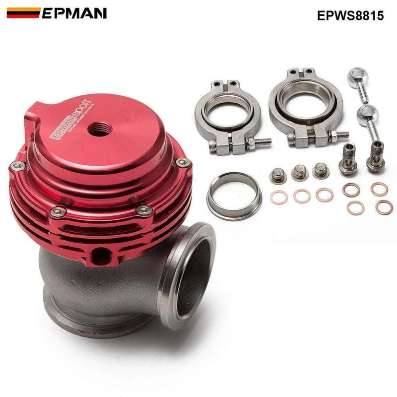 Racing 38 mm externes Wastegate V-Band Flansch Turbo Waste Gate für Supercharge Turbo Manifold EPWS8815