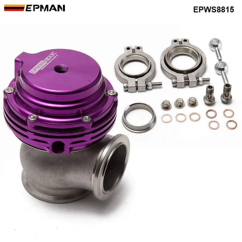 Racing 38 mm externes Wastegate V-Band Flansch Turbo Waste Gate für Supercharge Turbo Manifold EPWS8815