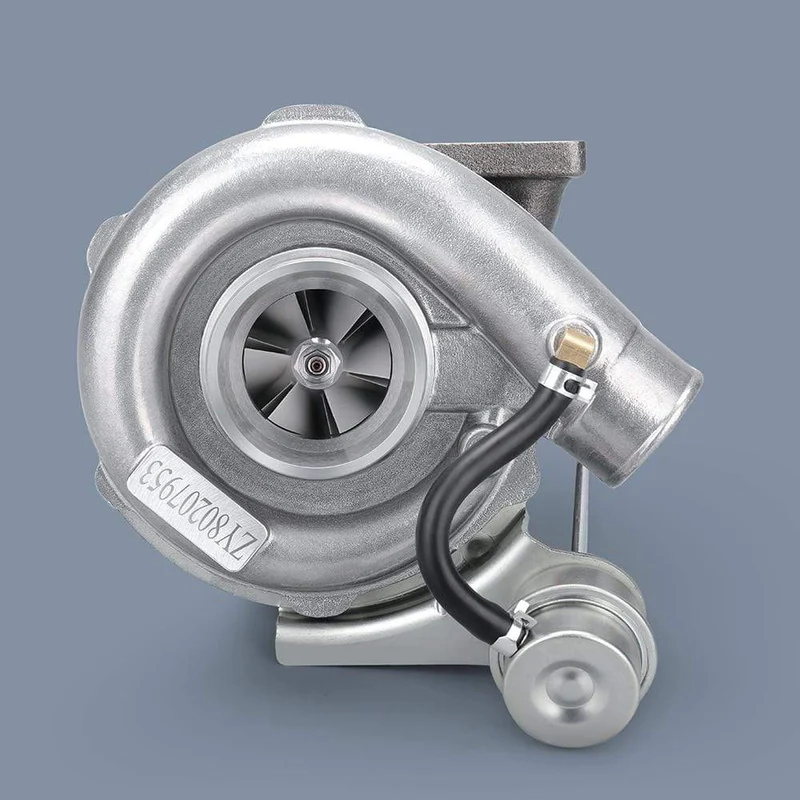 T04E T3/T4 .63A/R TURBO TURBOLADER KOMPRESSOR 420+PS INTERNES WASTEGATE V-BAND Universell für alle 4-6-Zylinder-Hybridmotoren