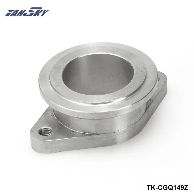 Edelstahl 38 mm 2 Bolzen auf 44 mm V-Band MV-R Vband Wastegate-Adapterflansch TK-CGQ149Z