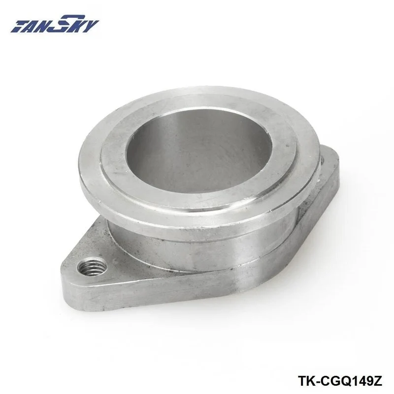 Edelstahl 38 mm 2 Bolzen auf 44 mm V-Band MV-R Vband Wastegate-Adapterflansch TK-CGQ149Z
