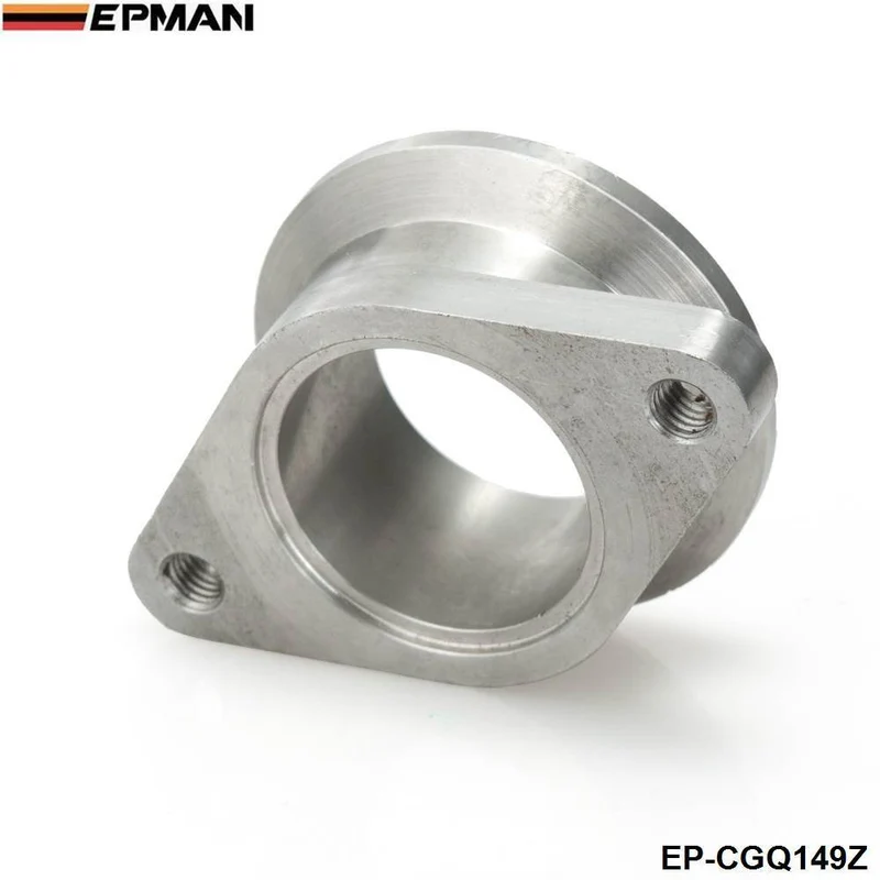 Edelstahl 38mm auf 44mm Vband MV-R Wastegate Flanschadapter: Passend für Universal EP-CGQ149Z