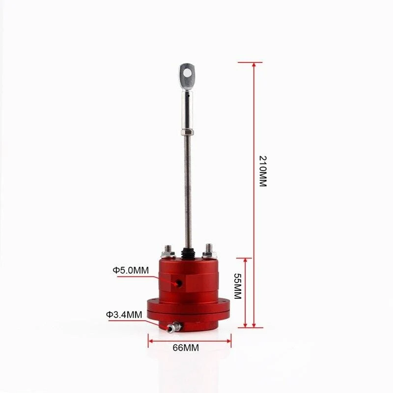 Einstellbarer Turbo-Aktuator, internes Wastegate-Ventil, Turbolader, Aluminiumlegierung, Auto-Turbo-Magnetventil-Zubehör