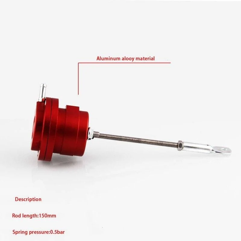 Einstellbarer Turbo-Aktuator, internes Wastegate-Ventil, Turbolader, Aluminiumlegierung, Auto-Turbo-Magnetventil-Zubehör