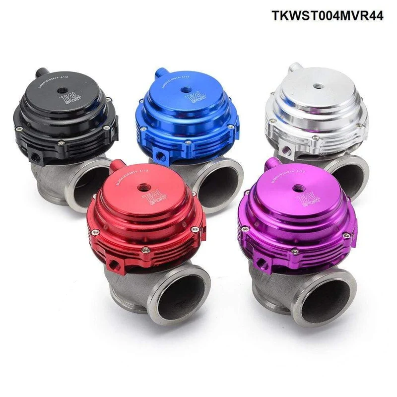 MVR 44 mm V-Band externes Wastegate-Kit, 24 PSI Turbo-Wastegate mit V-Band-Flansch, hohe Qualität, TKWST004MVR44