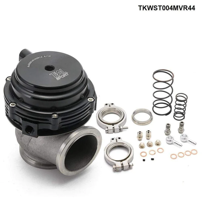 MVR 44 mm V-Band externes Wastegate-Kit, 24 PSI Turbo-Wastegate mit V-Band-Flansch, hohe Qualität, TKWST004MVR44