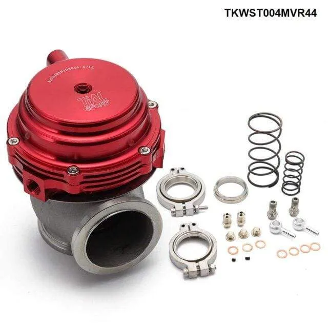 MVR 44 mm V-Band externes Wastegate-Kit, 24 PSI Turbo-Wastegate mit V-Band-Flansch, hohe Qualität, TKWST004MVR44