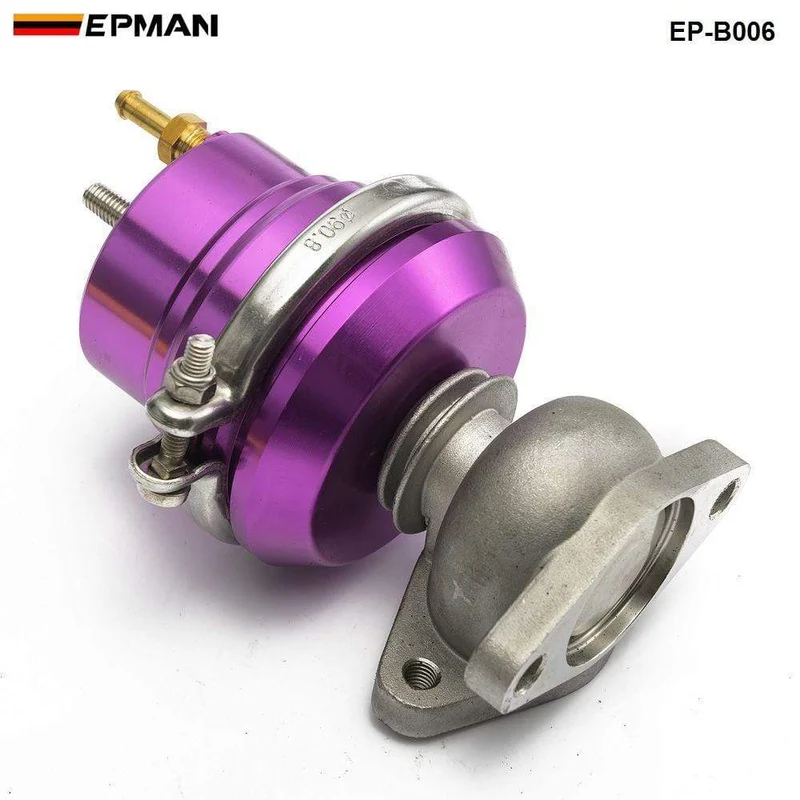 Lila, verstellbarer 38-mm-Außen-Turbo-V-Band-V-Band-Wastegate-Turbolader-Flansch EP-B006