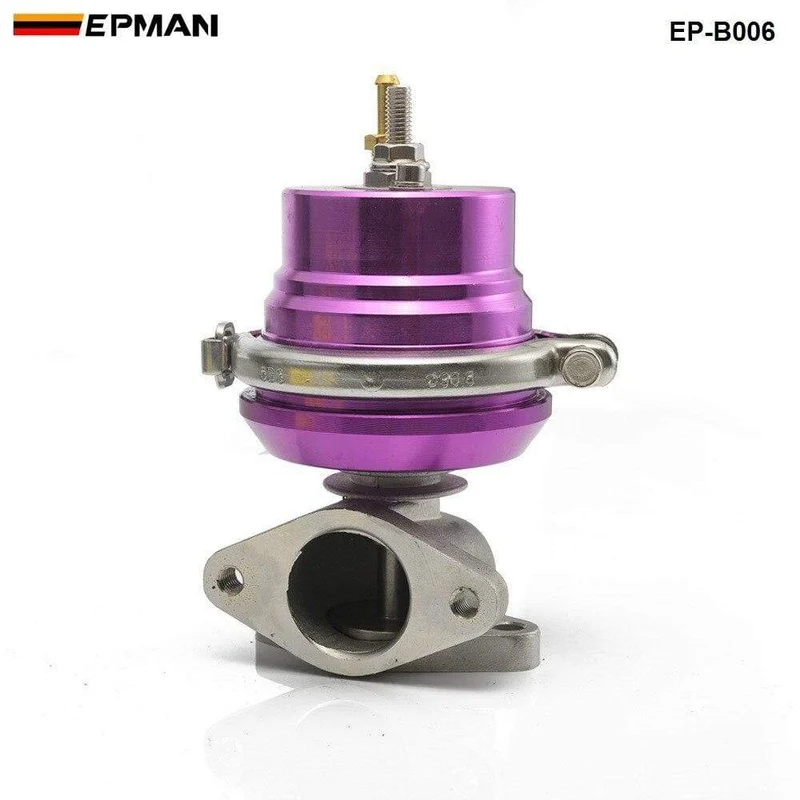 Lila, verstellbarer 38-mm-Außen-Turbo-V-Band-V-Band-Wastegate-Turbolader-Flansch EP-B006