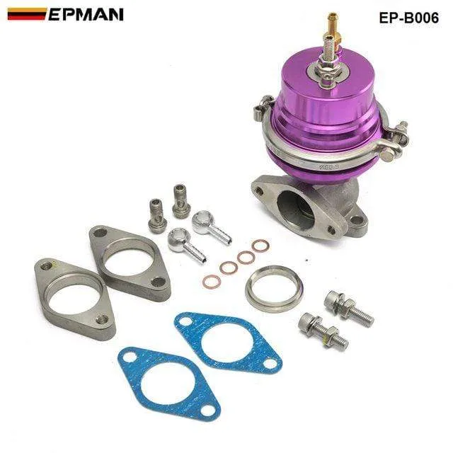 Lila, verstellbarer 38-mm-Außen-Turbo-V-Band-V-Band-Wastegate-Turbolader-Flansch EP-B006