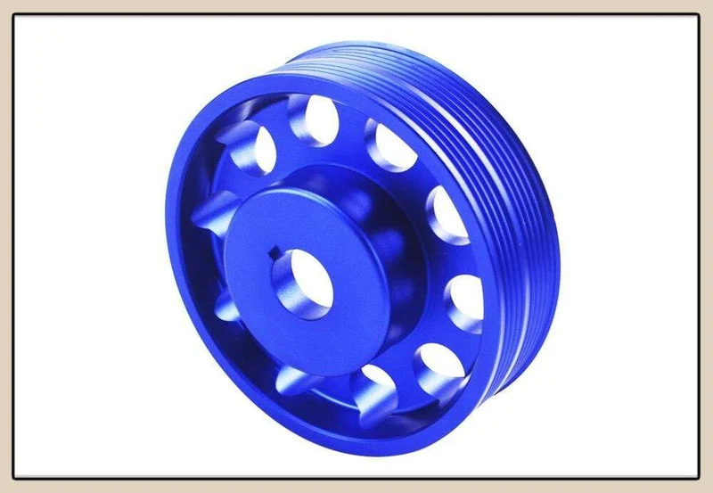 Leichte Aluminium-Kurbelwellen-Kurbelriemenscheibe für Subaru Impreza WRX Sti JR-CP013