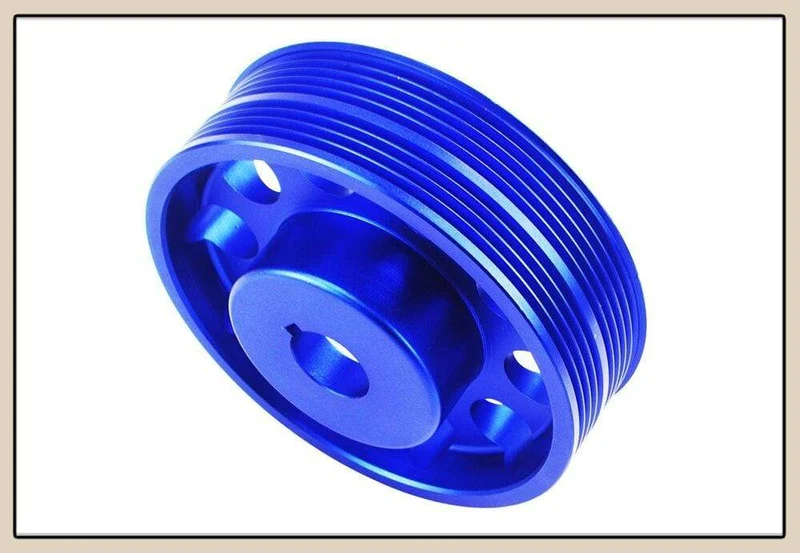 Leichte Aluminium-Kurbelwellen-Kurbelriemenscheibe für Subaru Impreza WRX Sti JR-CP013