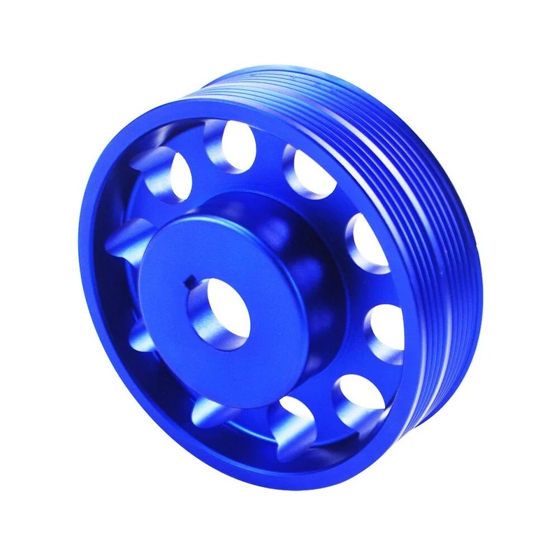 Leichte Aluminium-Kurbelwellen-Kurbelriemenscheibe für Subaru Impreza WRX Sti JR-CP013