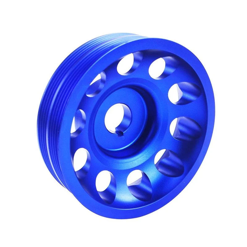 Leichte Aluminium-Kurbelwellen-Kurbelriemenscheibe für Subaru Impreza WRX Sti JR-CP013