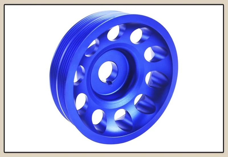 Leichte Aluminium-Kurbelwellen-Kurbelriemenscheibe für Subaru Impreza WRX Sti JR-CP013
