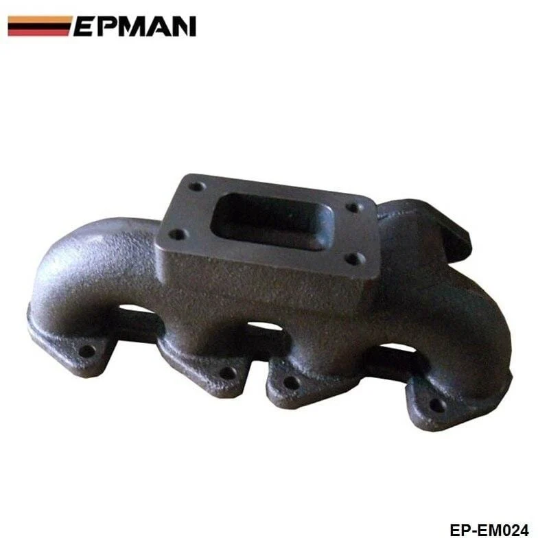Gegossener Turbo-Abgaskrümmer-Header T3/T25, passend für 38 mm Wastegate für VW Golf 16 V 90–92 EP-EM024