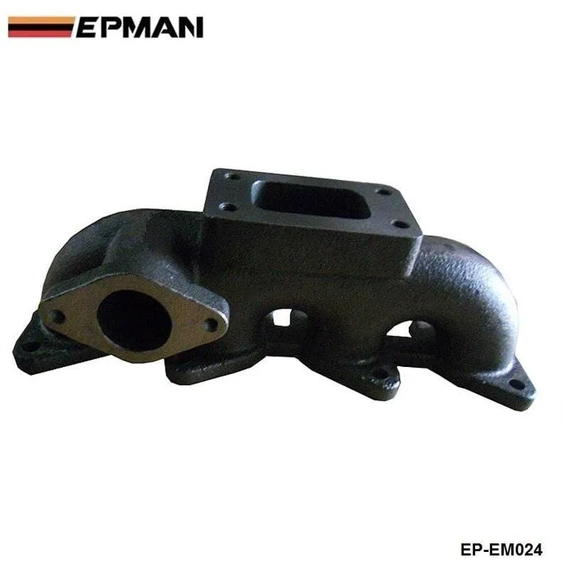 Gegossener Turbo-Abgaskrümmer-Header T3/T25, passend für 38 mm Wastegate für VW Golf 16 V 90–92 EP-EM024