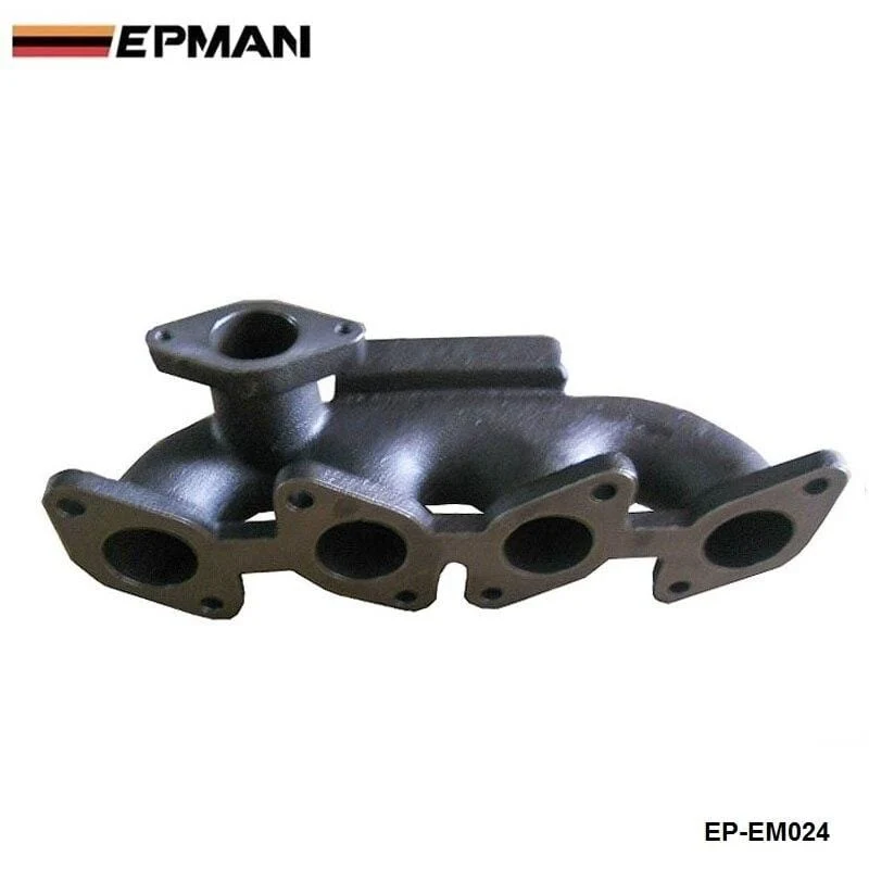 Gegossener Turbo-Abgaskrümmer-Header T3/T25, passend für 38 mm Wastegate für VW Golf 16 V 90–92 EP-EM024