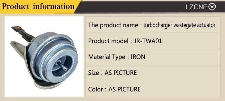 Turbo Turbolader Wastegate-Stellantrieb GT1749V 724930-5010S 724930 für AUDI VW Seat Skoda 2.0 TDI 140 PS 103 kW JR-TWA01