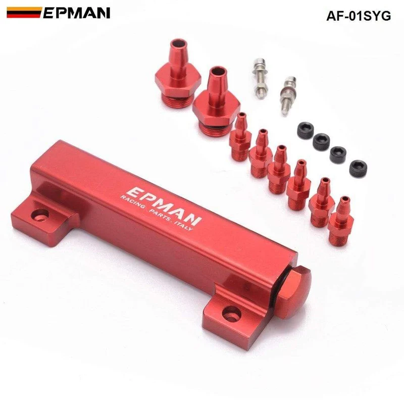 6 Ports 1/8 NPT Aluminium Turbo Wastegate Boost Vakuum Ansaugkrümmer Kit Für Nissan Passt: Mehr als eine AF-01SYG