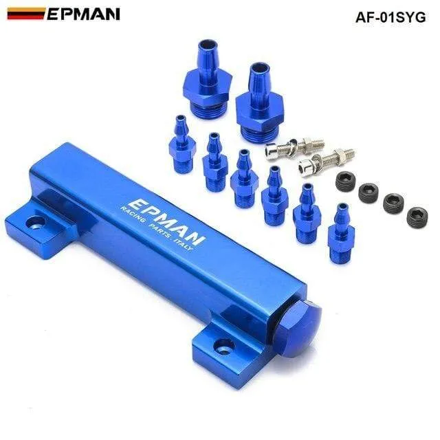 6 Ports 1/8 NPT Aluminium Turbo Wastegate Boost Vakuum Ansaugkrümmer Kit Für Nissan Passt: Mehr als eine AF-01SYG