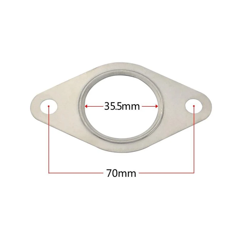 Freies Verschiffen Neue 5 stücke (lot) Sport Wastegate 38mm Dichtung Edelstahl 304 Turbo Dichtung PQY4803