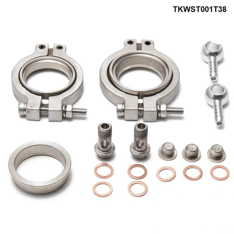 38 mm kompaktes Jdm Turbo V-Band externes Wastegate-Krümmermontage-Wastegate TKWST001T38