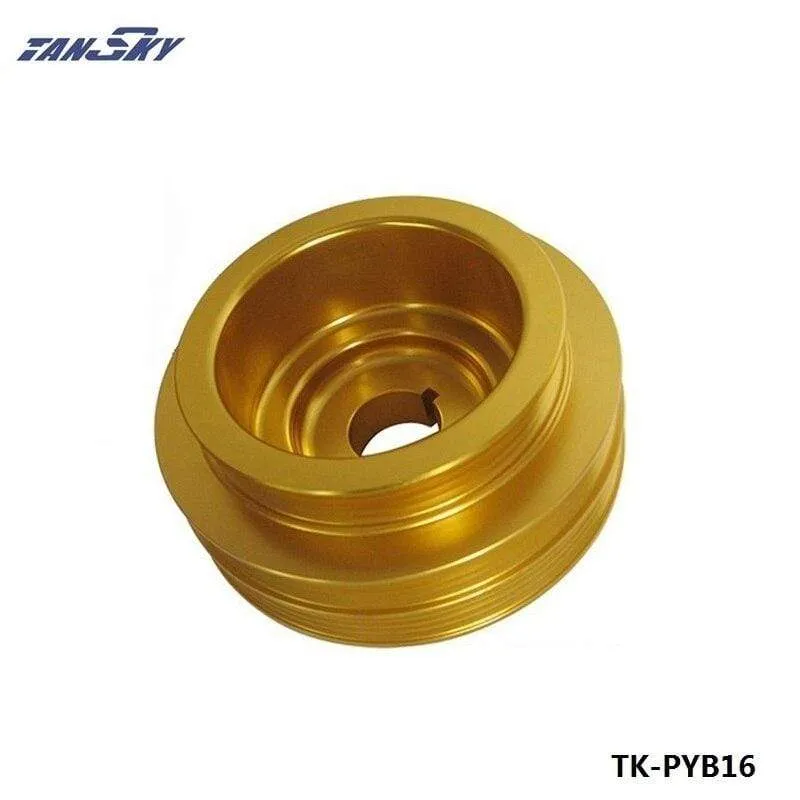 Kurbel-Underdrive-Motorriemenscheibe Gold für HONDA CIVIC 92-00 B16 Z0132 B16A B18C LEICHTES TK-PYB16