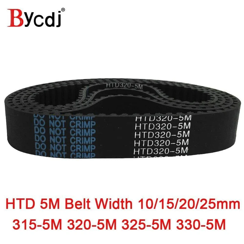 Arc HTD 5M Zahnriemen C=315/320/325/330 Breite 10/15/20/25 mm Zähne 63 64 65 66 HTD5M Synchronriemen 315-5M 320-5M 325-5M 330-5