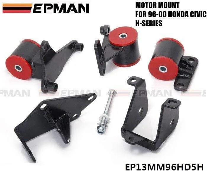 Für 1996-2000 EK HONDA CIVIC H22/H23 H-SERIE MOTOR SWAP UMWANDLUNG MOTOR HALTERUNGEN EPMAN EP13MM96HD5H