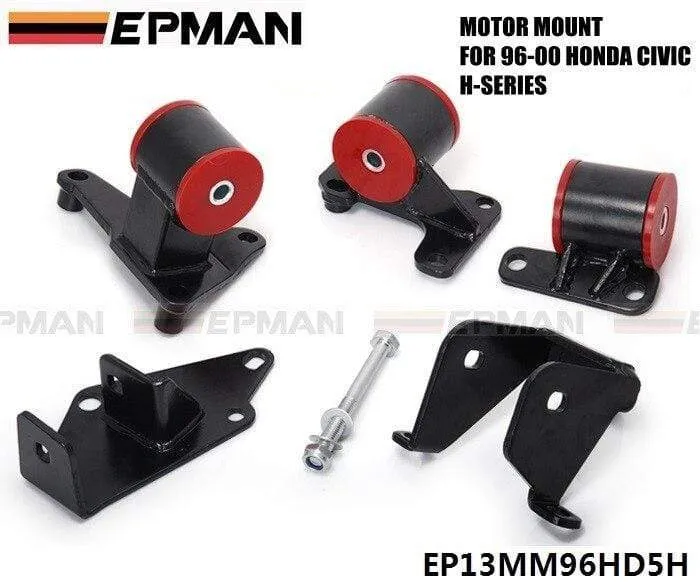 Für 1996-2000 EK HONDA CIVIC H22/H23 H-SERIE MOTOR SWAP UMWANDLUNG MOTOR HALTERUNGEN EPMAN EP13MM96HD5H