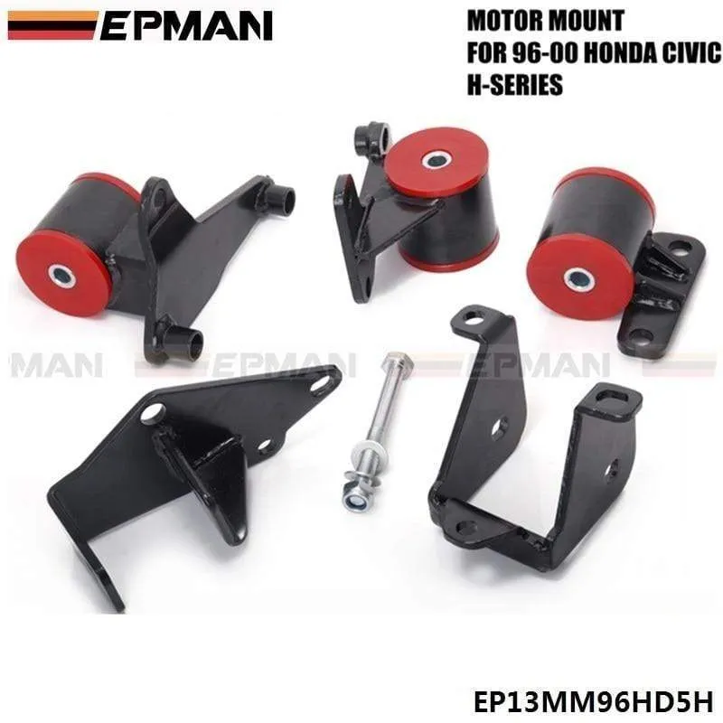 Für 1996-2000 EK HONDA CIVIC H22/H23 H-SERIE MOTOR SWAP UMWANDLUNG MOTOR HALTERUNGEN EPMAN EP13MM96HD5H