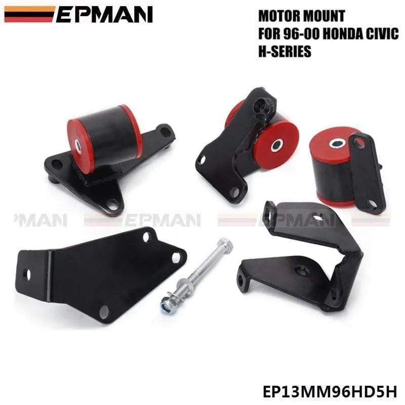 Für 1996-2000 EK HONDA CIVIC H22/H23 H-SERIE MOTOR SWAP UMWANDLUNG MOTOR HALTERUNGEN EPMAN EP13MM96HD5H