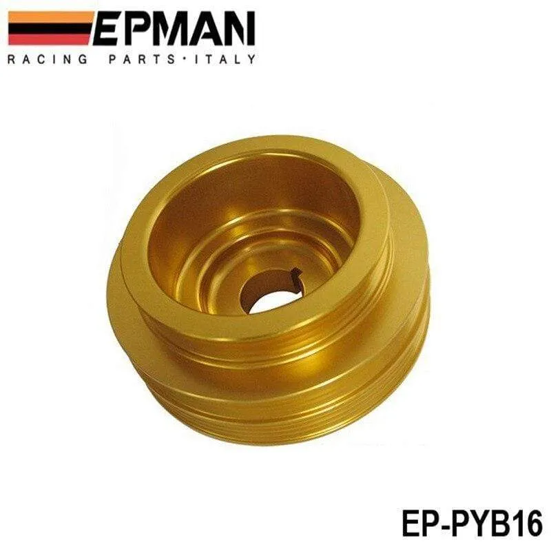 Leichte Kurbel-Underdrive-Motorriemenscheibe Gold für HONDA CIVIC 92-00 B16 Z0132 B16A B18C EP-PYB16