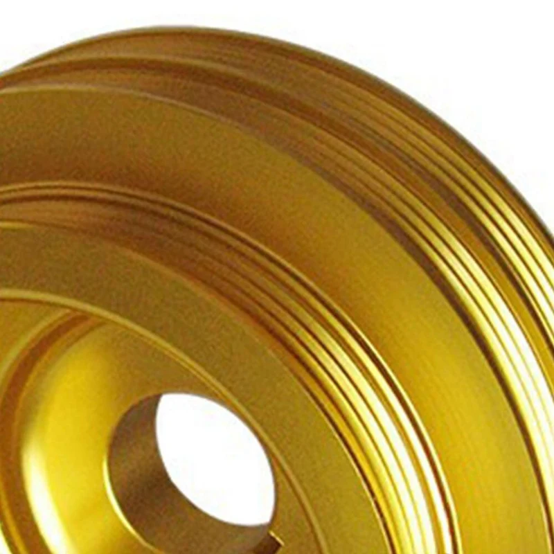 Leichte Kurbel-Underdrive-Motorriemenscheibe Gold für HONDA CIVIC 92-00 B16 Z0132 B16A B18C EP-PYB16