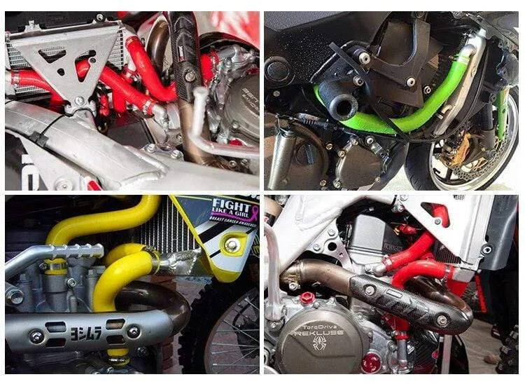 Silikon-Kühlerkühlmittelschlauch-Kit für YAMAHA YZF250 YZ250F YZ 250 F 2002 2003 2004 2005
