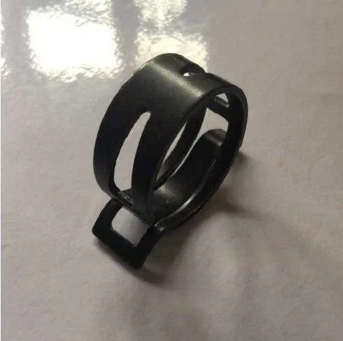 5 Stück Schlauchklemmen Kraftstoffschlauchleitung Wasserrohrschelle Reifen Luftschlauchverschluss Federklemmen M6-32 mm
