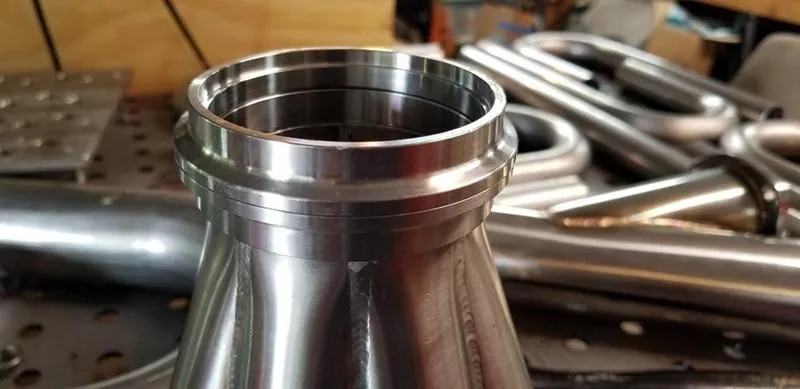 2/2.25/2.5/2.75/3/3.5/4/4.5/5 zoll V-Band Klemme Edelstahl Auspuff Fallrohr Klemme Flache Flansch Montage Auto Zubehör