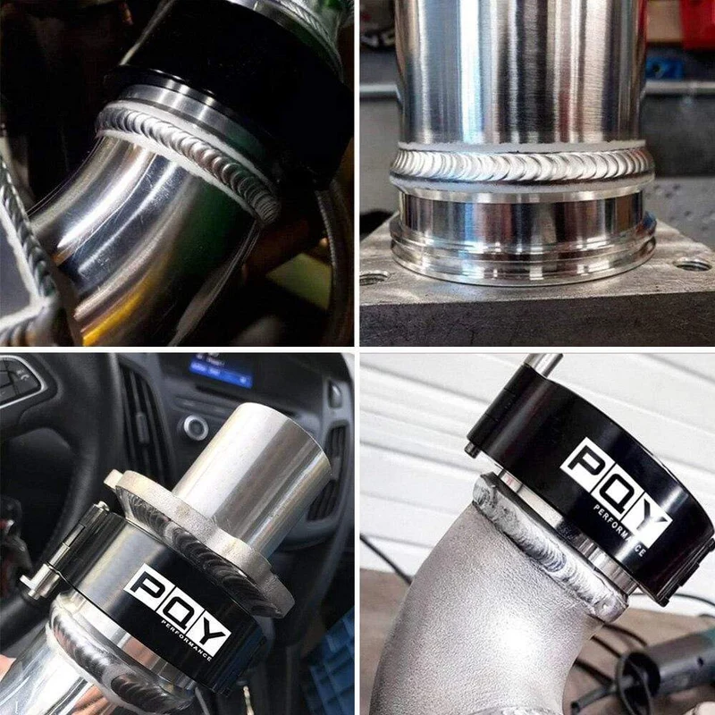 1 Stück 2.0" 2.5" 3.0" 3.5" 4.0" Klemmsystem Montage Auspuff V-Band Klemme Schnellspanner für OD Auspuff/Ladeluftkühler Rohr/Turbo