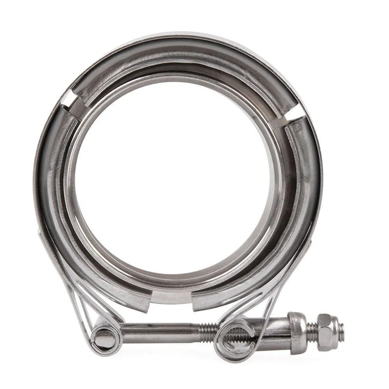 2/2.5/3/3.5/4 Zoll männlich/weiblich V-Band Klemmflansch Kit Turbo Downpipe Wastegate V-Band Turbo Auspuffrohre Autozubehör