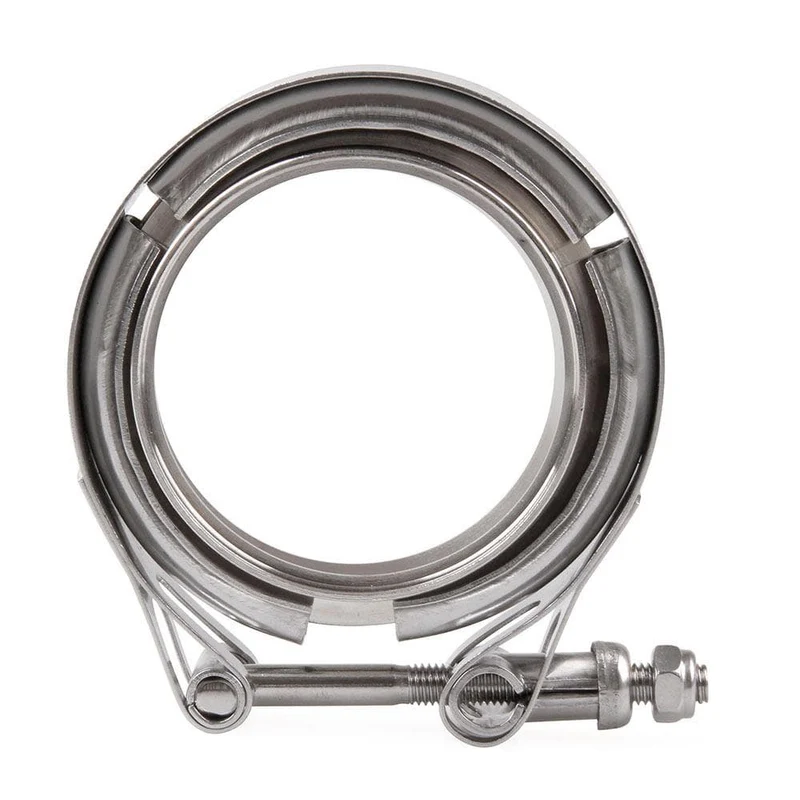 2/2.5/3/3.5/4 Zoll männlich/weiblich V-Band Klemmflansch Kit Turbo Downpipe Wastegate V-Band Turbo Auspuffrohre Autozubehör